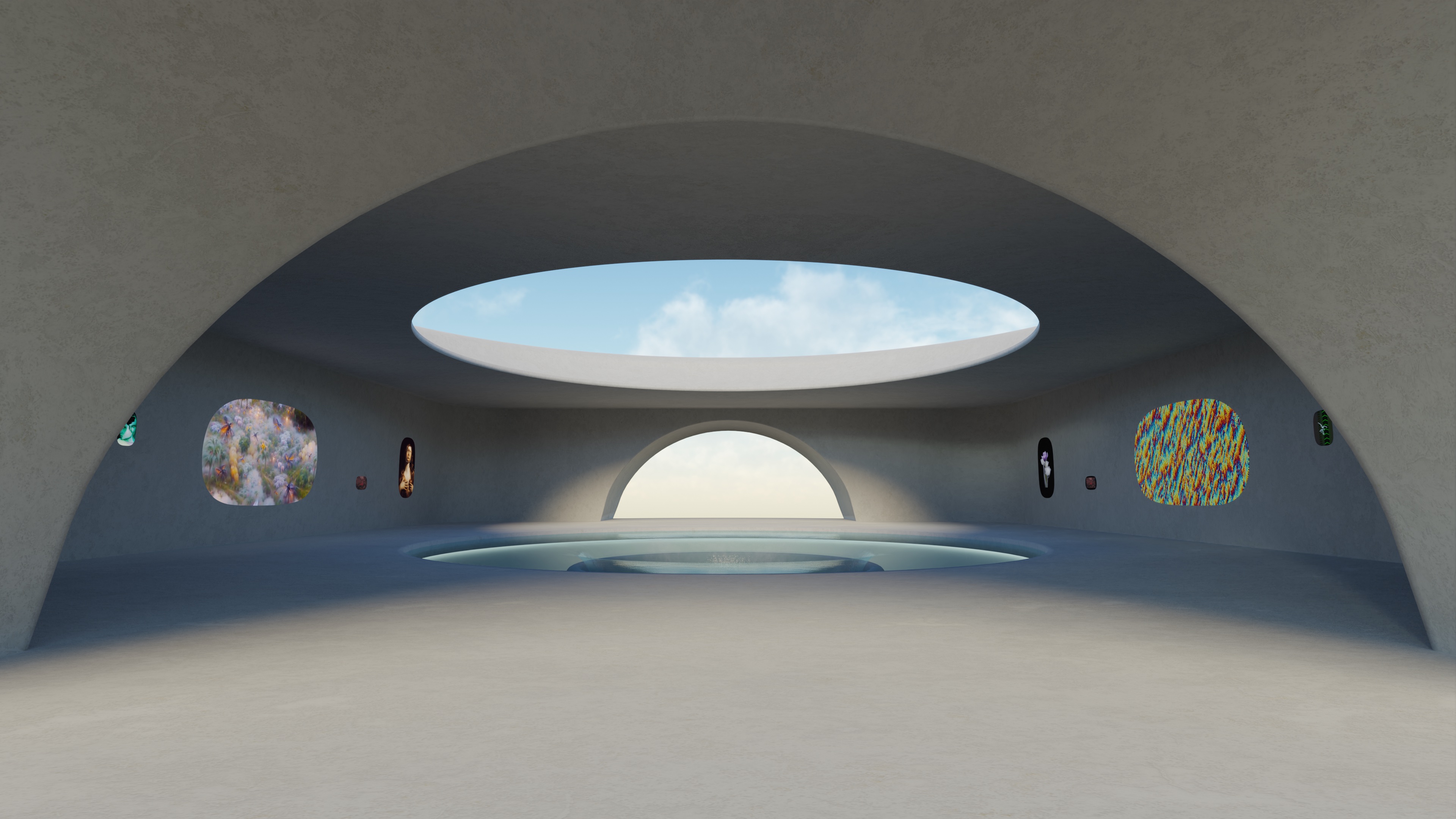 new gallery day time